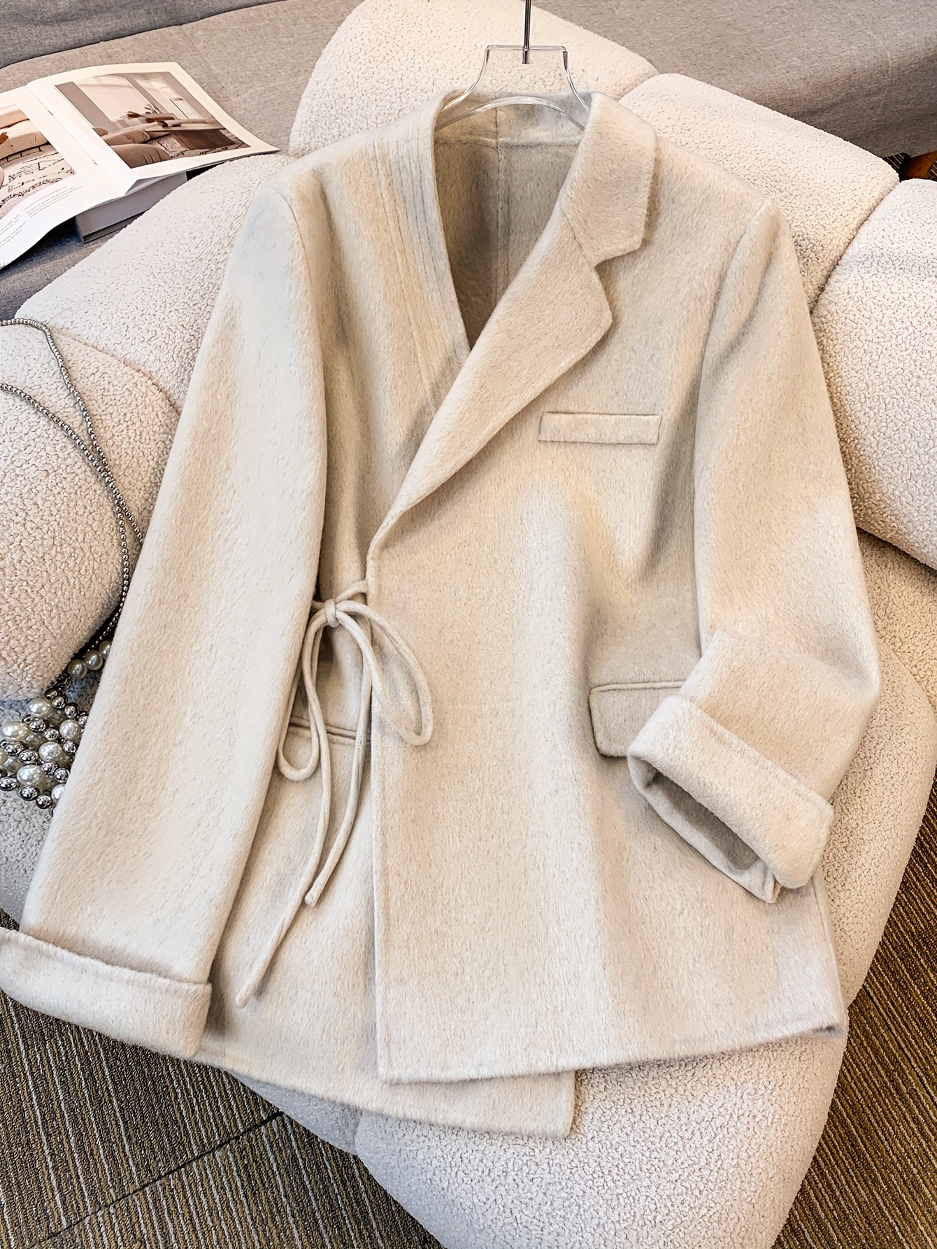 Stylish Women's Short Coat