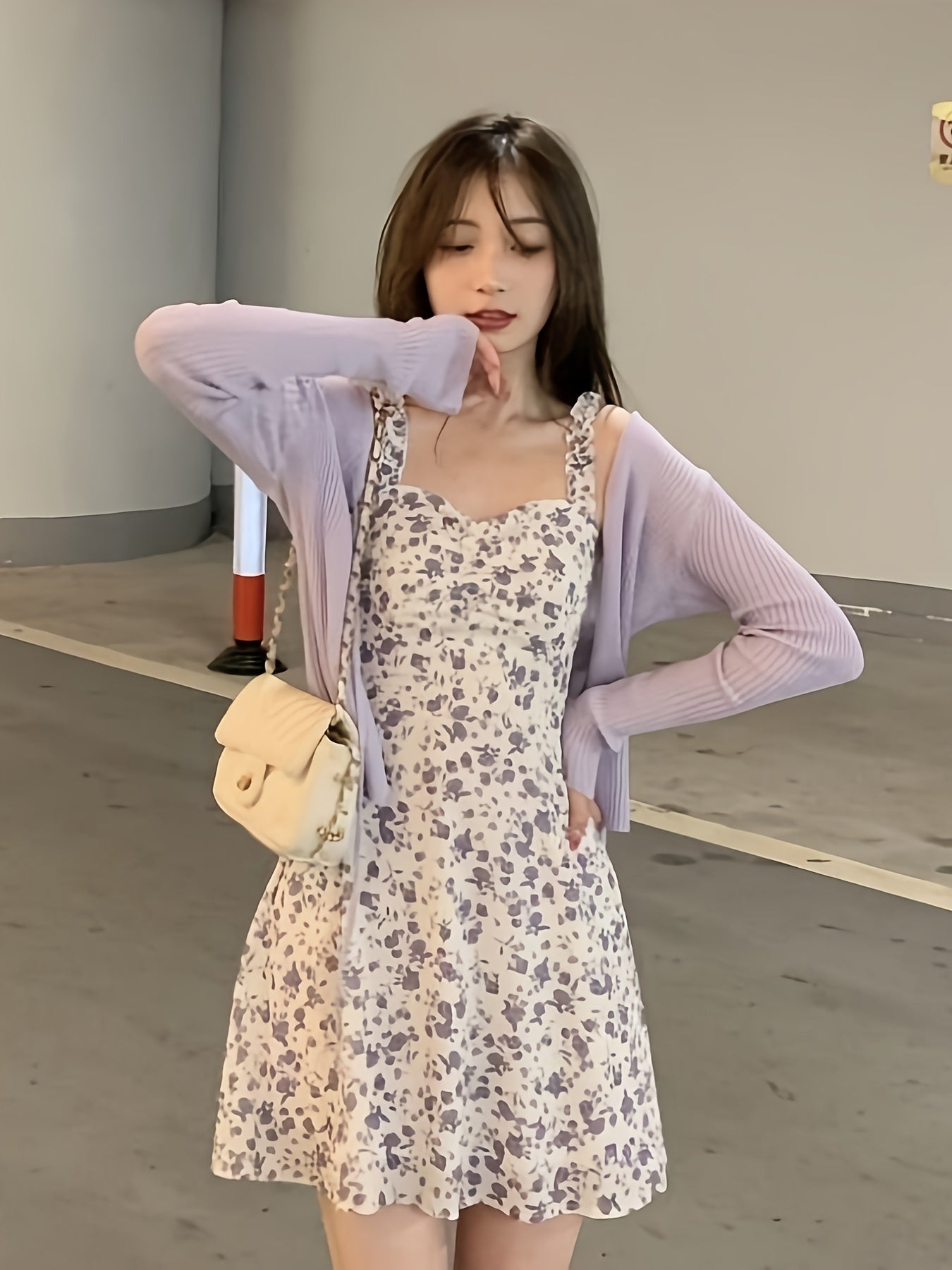 First Love Floral Camisole Dress, New Summer Edition - Versatile and Lightweight for Women