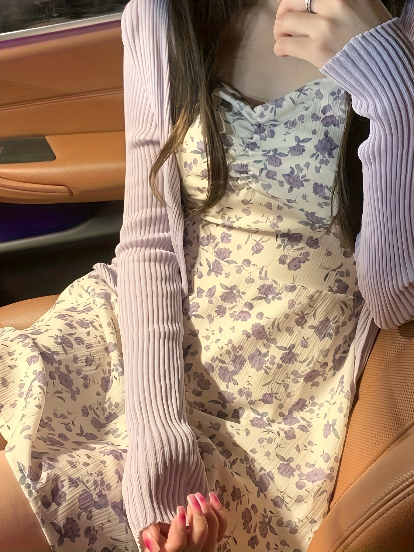 First Love Floral Camisole Dress, New Summer Edition - Versatile and Lightweight for Women