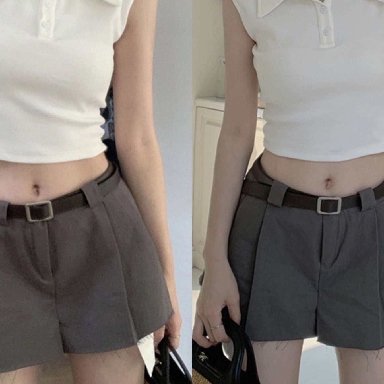 Women'S Polo Neck Small Camisole Undershirt