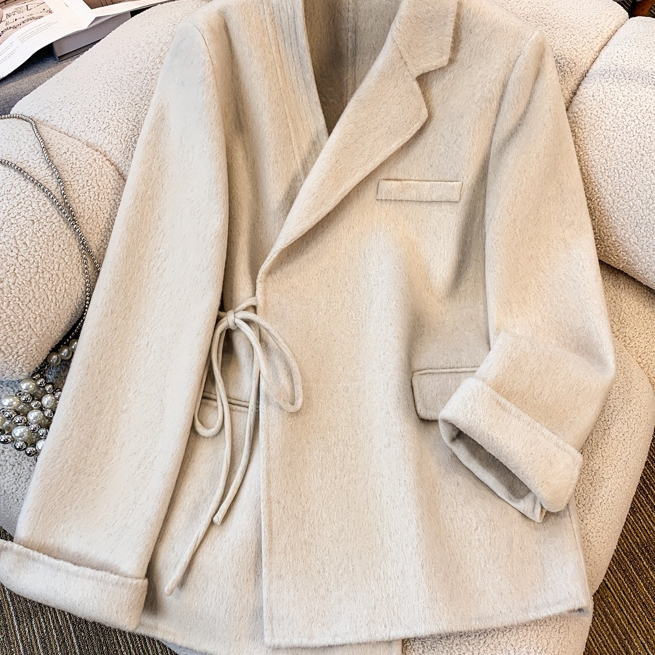Stylish Women's Short Coat